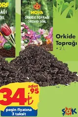 ORKİDE TOPRAĞI 2 L ORKİDE TOPRAĞI 2 L